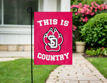 Load image into Gallery viewer, University of South Dakota - This Is South Dakota Coyotes Country Garden Flag
