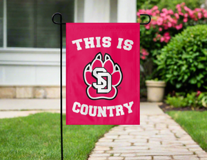 University of South Dakota - This Is South Dakota Coyotes Country Garden Flag