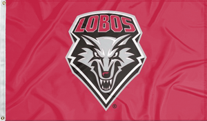 University of New Mexico - Lobos 3x5 Flag