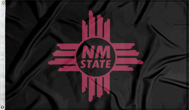 New Mexico State University - NM State Zia 3x5 Flag – A to Z Flags