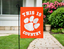 Load image into Gallery viewer, Clemson University - This Is Clemson University Tigers Country Garden Flag
