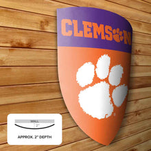 Load image into Gallery viewer, Clemson University - Tigers Medieval Shield
