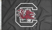Load image into Gallery viewer, University of South Carolina - Gamecocks Black 3x5 Flag
