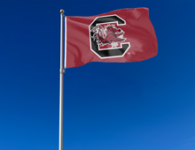 Load image into Gallery viewer, University of South Carolina - Gamecocks Garnet Red 3x5 Flag
