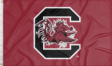 Load image into Gallery viewer, University of South Carolina - Gamecocks Garnet Red 3x5 Flag
