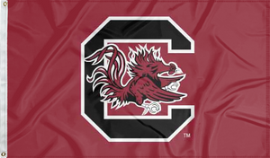 University of South Carolina - Gamecocks Garnet Red 3x5 Flag