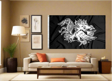 Load image into Gallery viewer, University of South Carolina - Gamecock Black 3x5 Flag
