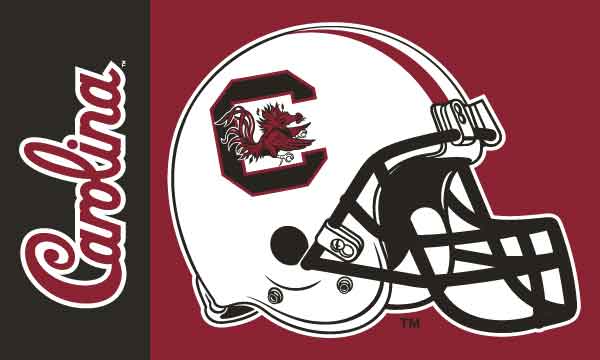 University of South Carolina - Football 3x5 Flag