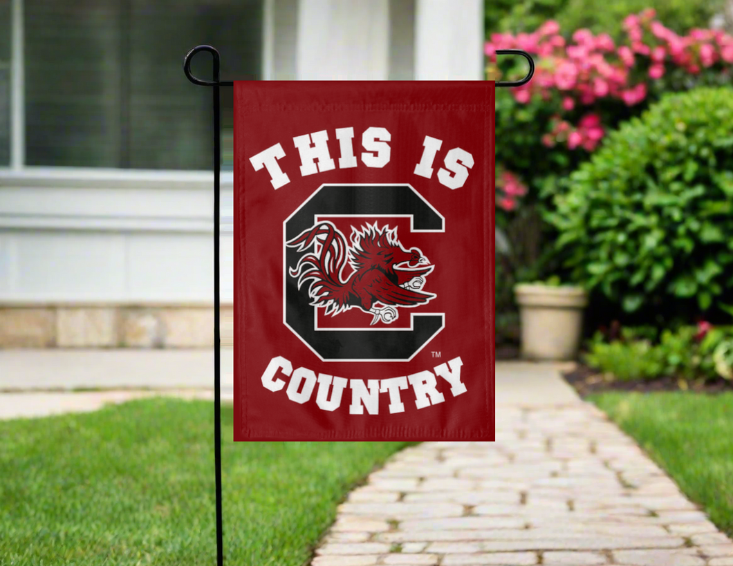 University of South Carolina - This Is University of South Carolina Gamecocks Country Garden Flag