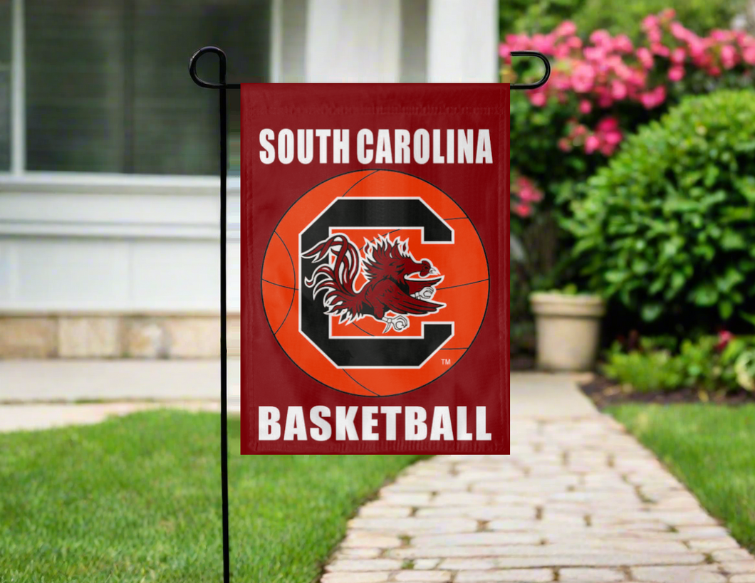 University of South Carolina - Basketball Garden Flag