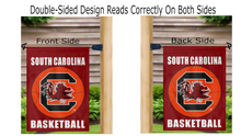 Load image into Gallery viewer, University of South Carolina - Basketball Garden Flag

