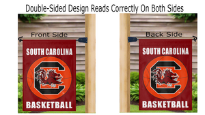 University of South Carolina - Basketball Garden Flag