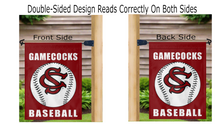 Load image into Gallery viewer, University of South Carolina - Baseball Garden Flag
