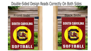University of South Carolina - Softball Garden Flag