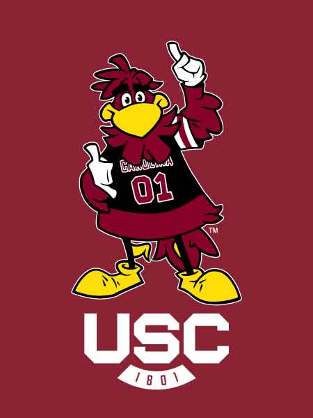 University of South Carolina - Cocky the Gamecock House Flag