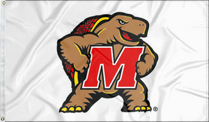University of Maryland - Terrapin White 3x5 Flag