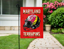 Load image into Gallery viewer, University of Maryland - Football Garden Flag
