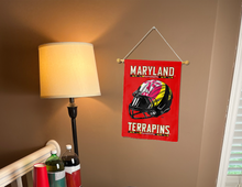 Load image into Gallery viewer, University of Maryland - Football Garden Flag
