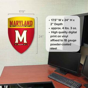 University of Maryland - Terrapins Medieval Shield