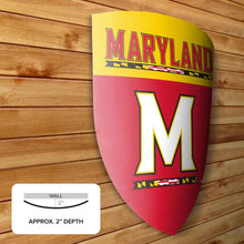 Load image into Gallery viewer, University of Maryland - Terrapins Medieval Shield
