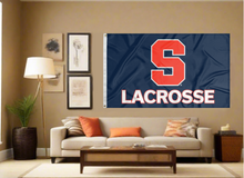Load image into Gallery viewer, Syracuse University - Lacrosse 3x5 Flag
