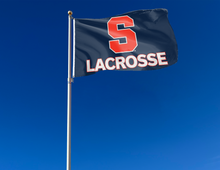 Load image into Gallery viewer, Syracuse University - Lacrosse 3x5 Flag
