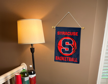 Load image into Gallery viewer, Syracuse Basketball Logo Garden Flag
