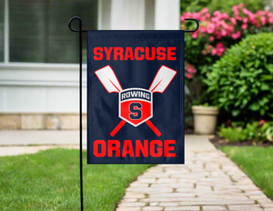 Syracuse University - Rowing Garden Flag