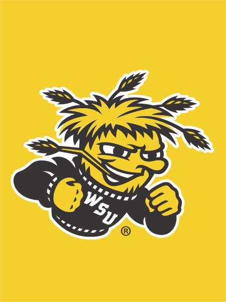 Wichita State University - Shockers Gold House Flag