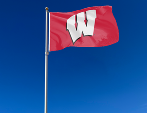 University of Wisconsin - Badgers 3x5 Flag