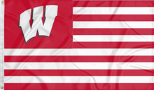 Load image into Gallery viewer, University of Wisconsin - Badgers National 3x5 Flag

