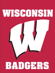 University of Wisconsin - Badgers House Flag