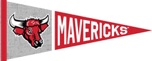 Load image into Gallery viewer, Grey and Red UNO Mavericks Pennant
