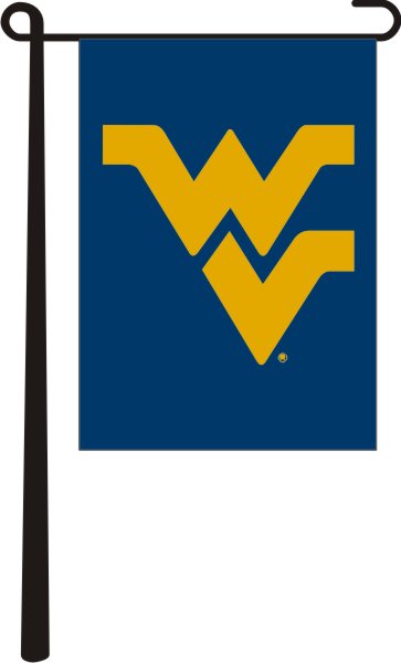 West Virginia University - Mountaineers Garden Flag