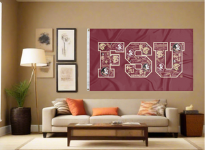 Florida State University - FSU 3x5 Flag