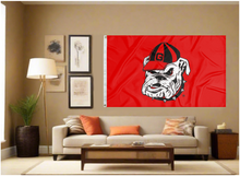 Load image into Gallery viewer, 3x5 Georgia Bulldogs Flag
