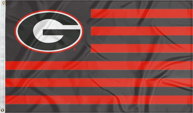 3x5 University of Georgia Bulldogs National Flag