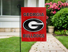 Load image into Gallery viewer, University of Georgia 13x18 Double Sided Garden Flag
