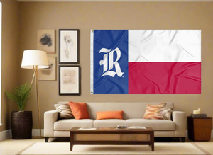 Rice University - State of Texas 3x5 Flag