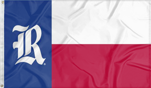 Rice University - State of Texas 3x5 Flag