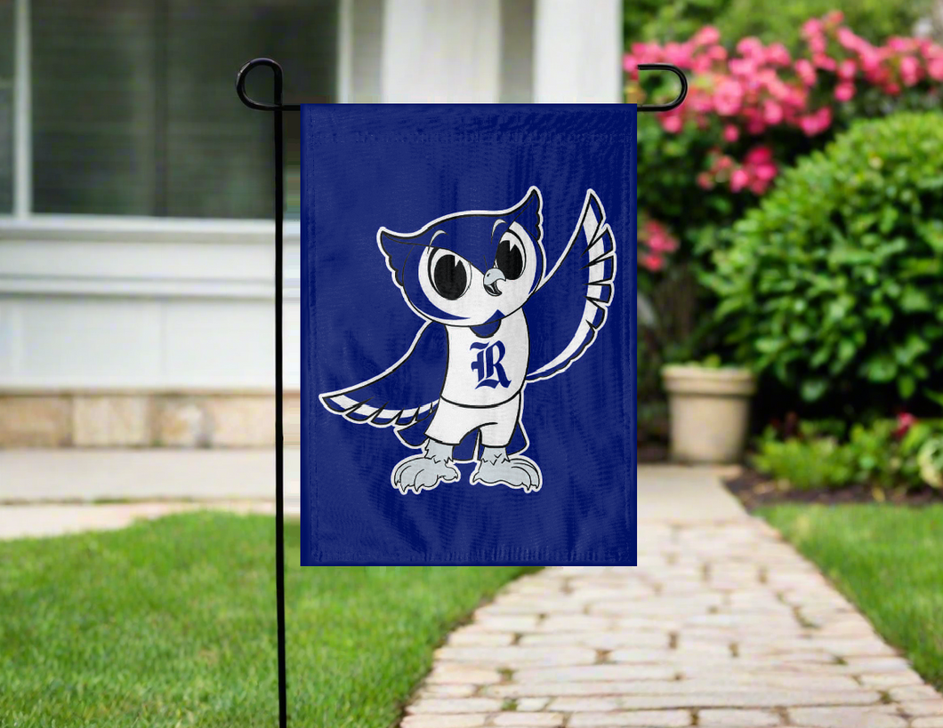 Rice University - Sammy The Owl Garden Flag