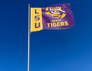 LSU - GEAUX Tigers 3x5 Flag