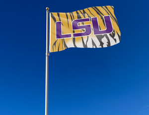 LSU - Tiger Skin 3x5 Flag