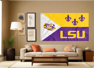 LSU - Acadian Flag of Louisiana 3x5 Flag