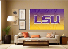 Load image into Gallery viewer, LSU - Gradient Tigers 3x5 Flag
