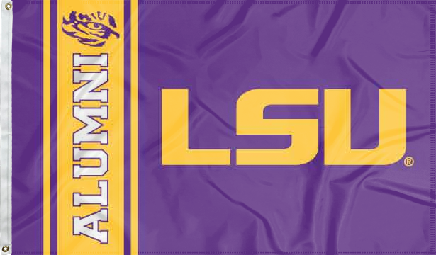 LSU - Alumni 3x5 Flag
