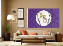 Load image into Gallery viewer, 3x5 LSU Baseball Flag
