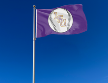 Load image into Gallery viewer, 3x5 LSU Baseball Flag
