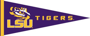 Purple LSU Tigers Pennant