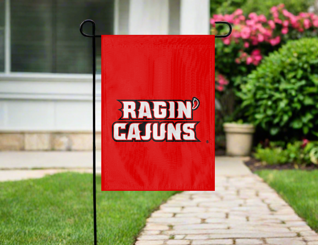 Louisiana Lafayette - Ragin Cajuns Garden Flag